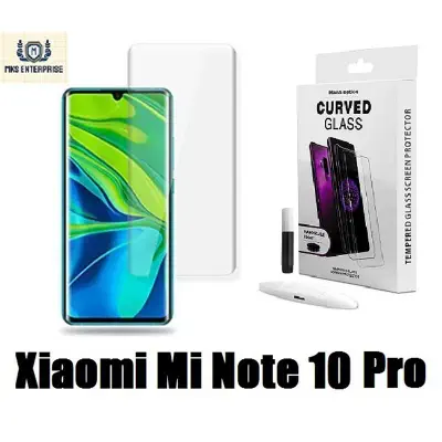 Picture of Full HD Curved Edge Liquid UV Tempered Glass Screen Protector For Xiaomi Mi Note 10 Pro