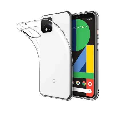 Picture of Google Pixel 4 Crystal Clear Soft Slim Transparent Flexible TPU Cover