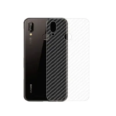 Picture of Honor 8X Carbon Fiber Back Poly Sticker Protection