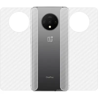 Picture of OnePlus 7T Carbon Fiber Back Poly Sticker Protection