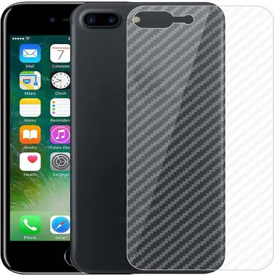 Picture of Carbon Fiber Back Poly Sticker Protection Apple iPhone 7 Plus