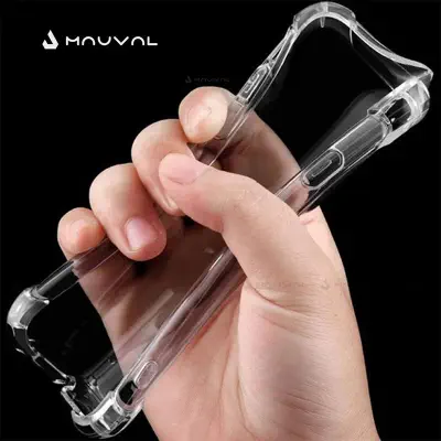 Picture of Realme 8 Transparent Clear Slim Soft Cover Skin Gel TPU Case With Bumper