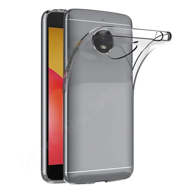 Picture of Motorola Moto E4 Plus Transparent Clear Slim Soft Cover Skin Gel TPU Case