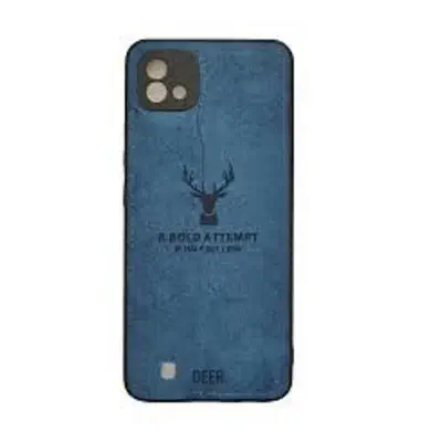 Picture of Realme C11 (2021) Deer Case Anti Slip Grip Matte Cloth and Camera Protection Back Cover