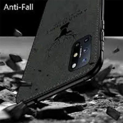 Picture of OnePlus 8T Deer Case Anti Slip Grip Matte Cloth and Camera Protection Back Cover