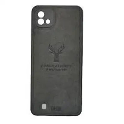 Picture of Realme C21 Deer Case Anti Slip Grip Matte Cloth and Camera Protection Back Cover