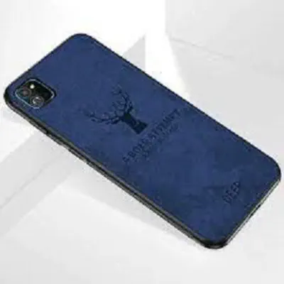 Picture of Realme C20 Deer Case Anti Slip Grip Matte Cloth and Camera Protection Back Cover