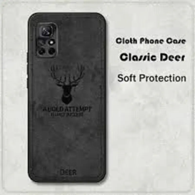 Picture of Xiaomi Poco X3 GT Deer Case Anti Slip Grip Matte Cloth and Camera Protection Back Cover