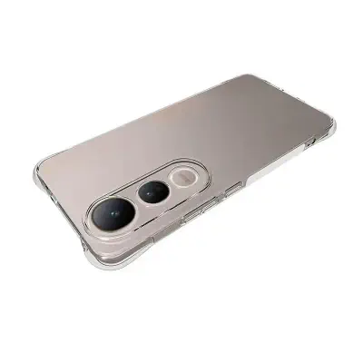 Picture of Vivo V50 Lite Transparent Clear Slim Soft Cover Skin Gel TPU Case cover With Bumper