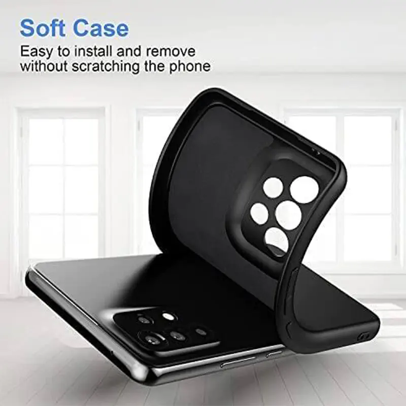 Picture of Samsung Galaxy A52 Premium Liquid Silicone Protection Back Cover Soft Case