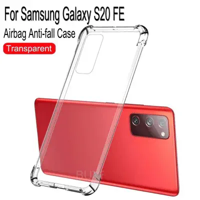 Picture of Samsung Galaxy S20 FE Transparent Clear Slim Soft TPU Cover With Bumper
