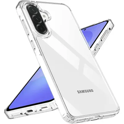 Picture of Samsung Galaxy A36 Transparent Clear Slim Soft TPU Cover With Bumper