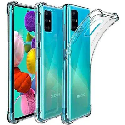 Picture of Samsung Galaxy A51 5G Transparent Clear Slim Soft TPU Cover With Bumper