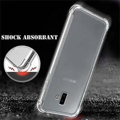 Picture of Samsung Galaxy J6+ Transparent Clear Slim Soft TPU Cover With Bumper
