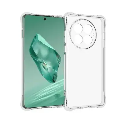 Picture of OnePlus 13 Transparent Clear Slim Soft TPU Cover With Bumper