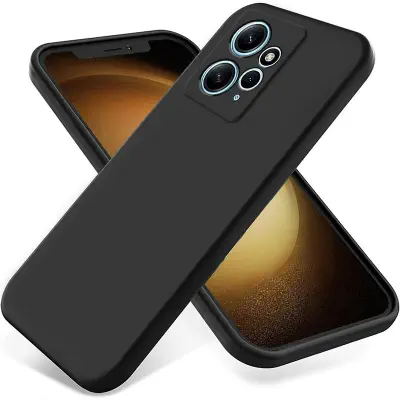 Picture of Xiaomi Redmi Note 12 4G Premium Liquid Silicone Protection Back Cover Soft Case