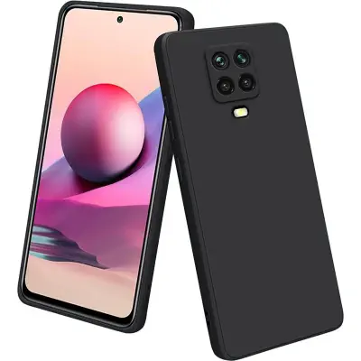 Picture of Xiaomi Redmi Note 9 Pro Premium Liquid Silicone Protection Back Cover Soft Case