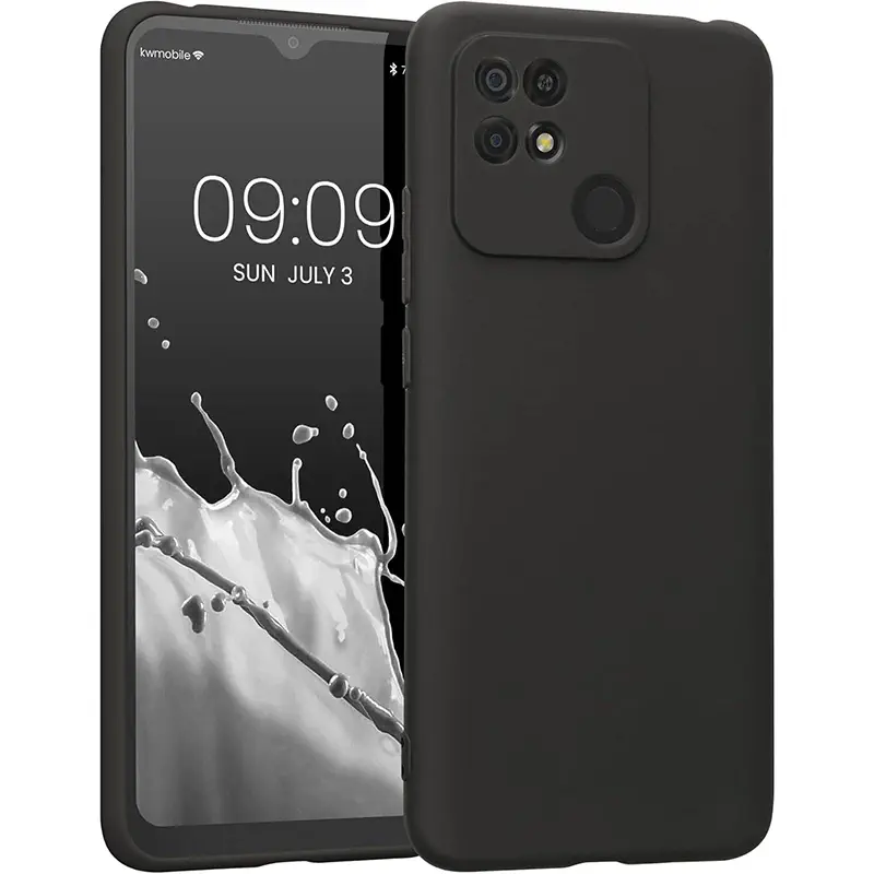 Picture of Xiaomi Redmi 10C Premium Liquid Silicone Protection Back Cover Soft Case