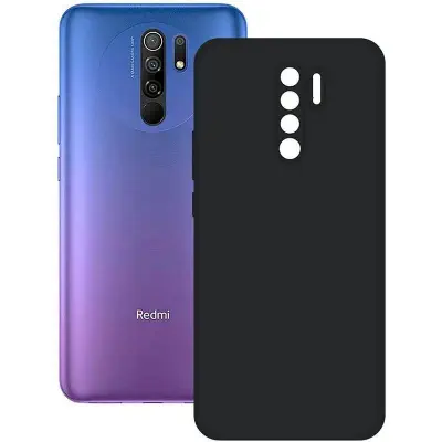 Picture of Xiaomi Redmi 9 Premium Liquid Silicone Protection Back Cover Soft Case