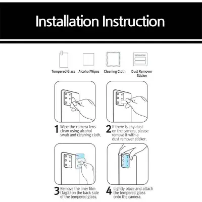 Picture of Samsung Galaxy S20 Plus Flexible Camera Lens Protector