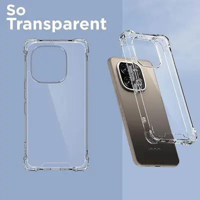 Picture of vivo iQOO Neo 10 Transparent Clear Slim Soft Cover Skin Gel TPU Case cover
