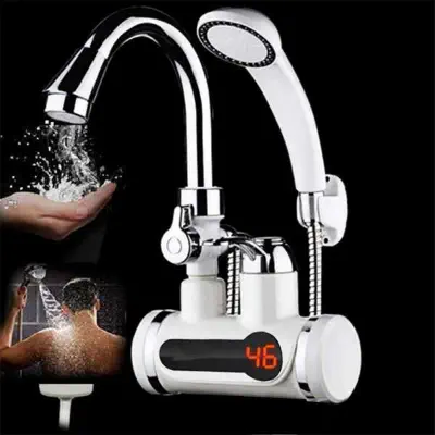 Picture of Digital Instant Hot Water Tap for wall White