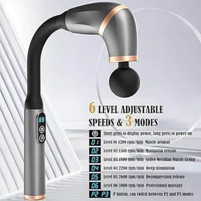 Picture of Neck Gun Body Massager Multicolor