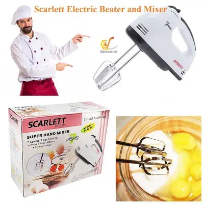 Picture of Scarlett - Electric Egg Beater and Mixer for Cake Cream - White