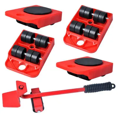 Picture of Furniture Easy Moving Tool Set Red