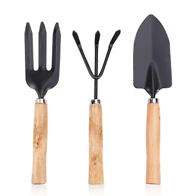 Picture of 3 pcs Large Garden Tools Set Garden Tools Set Multicolor
