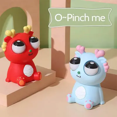 Picture of Eyes Popping Squeeze Toy Multicolor