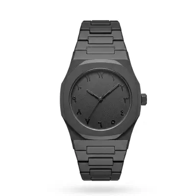 Picture of Black Minimalist Analog Watch | Trending Wristwatch Black