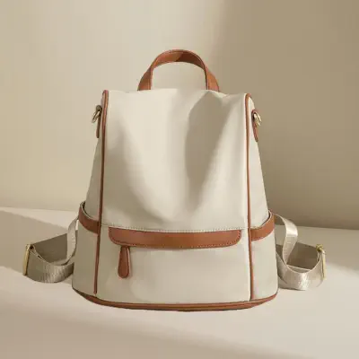 Picture of New Design Women Backpack Nylon Waterproof Anti-Theft Travel Bagpack Multicolor