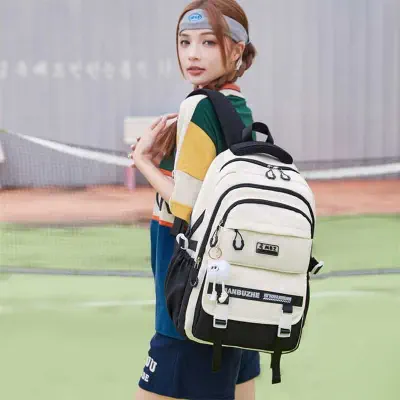Picture of Academy Style School Bag Book Bag Lightweight College Student Backpack( Multicolor)