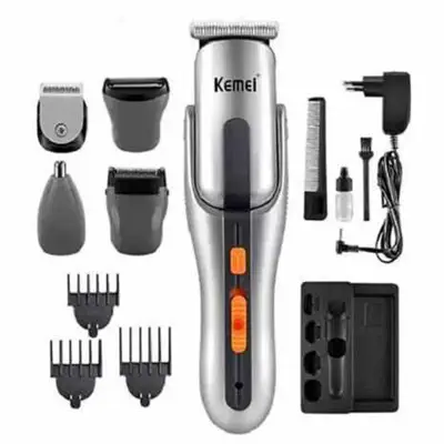 Picture of Kemei Km-809A Digital Rechargeable Electric Hair Cut Trimmer 