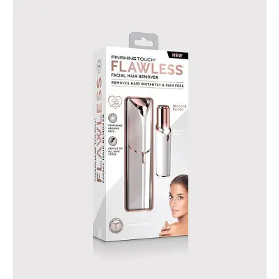 Picture of Flawless Facial Hair Remover for Women- Rechargeable White