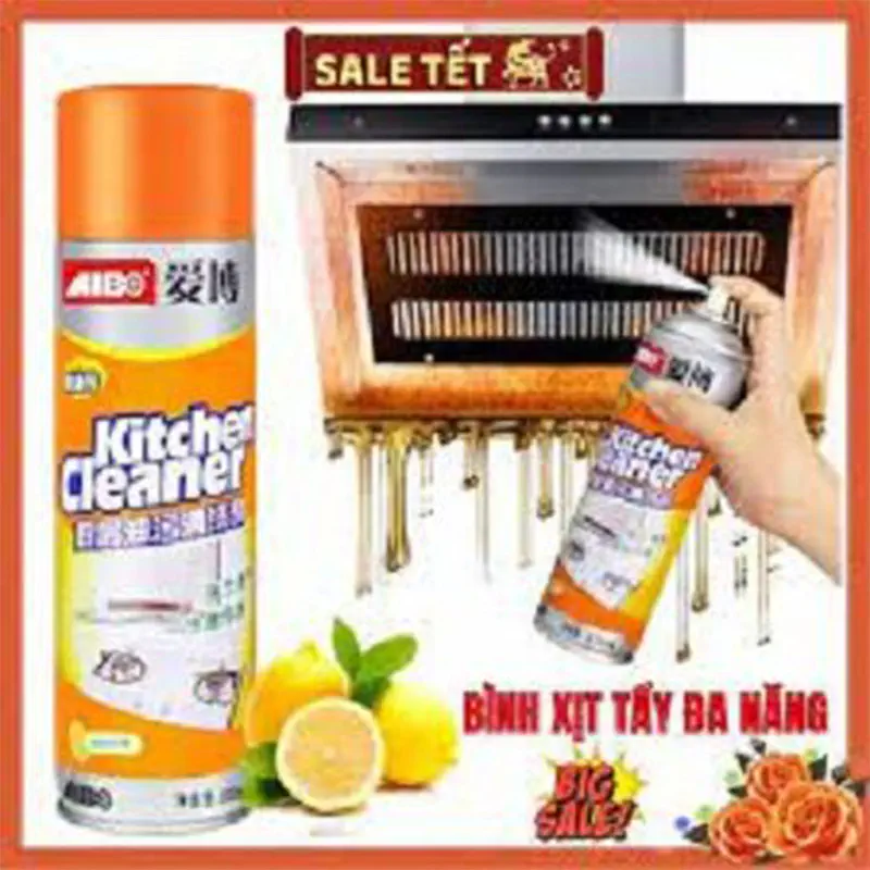 Picture of High Quality Kitchen Foam Cleaner Spray 500ML Yellow