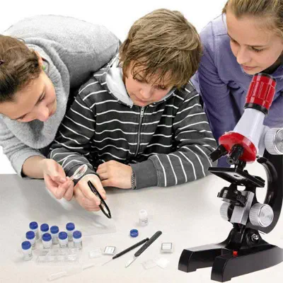 Picture of 1200X Biological Microscope Educational Toys for Kids 