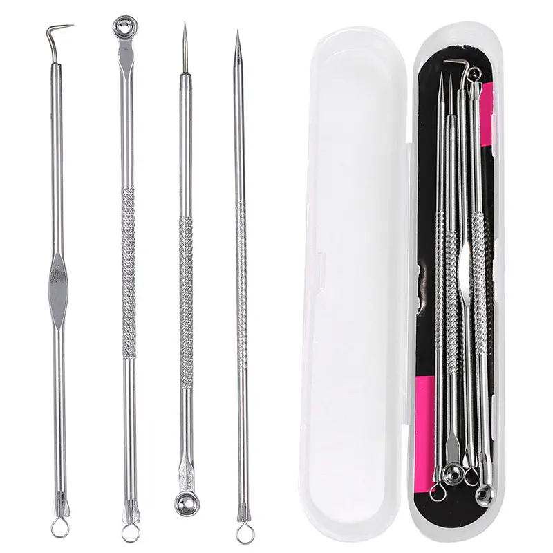 Picture of Blackhead Treatment Tool set 4pcs Cleaning Tools set 