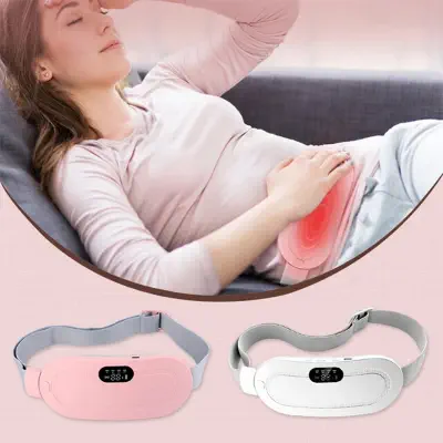 Picture of Heating pad for Period Cramps & Vibration sliming Massage belt5ey Multicolor
