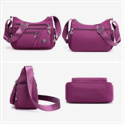 Picture of Fashion Women Single Shoulder hand Bag Crossbody Bag Purple