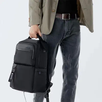 Picture of ARCTIC HUNTER 15.6 Inch Anti-Theft Waterproof Business Laptop And Travel Backpack Black