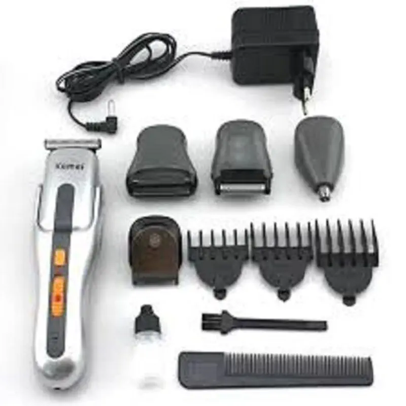 Picture of Kemei Km-809A Digital Rechargeable Electric Hair Cut Trimmer 