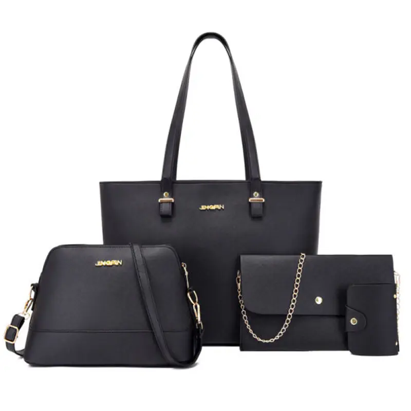 Picture of 4 Pcs Bag Ladies Bag Set Combo 