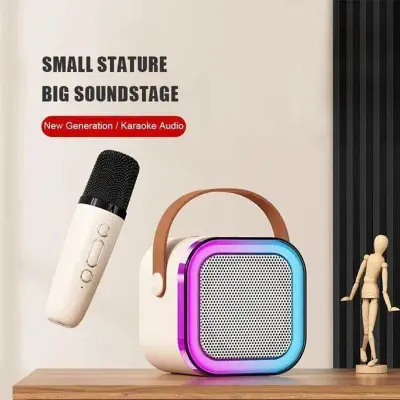 Picture of Mini Karaoke Speaker with Wireless Microphone Multicolor