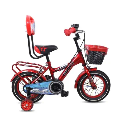 Picture of Duranta Steel 1 Speed 12 inch Safari Red Kids Bicycle