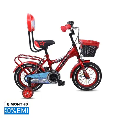 Picture of Duranta Steel 1 Speed 12 inch Safari Red Kids Bicycle