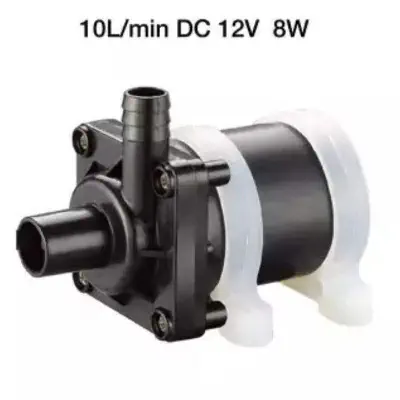 Picture of Mini Submersible Water Pump (DC 12V Solar Powered Water Pump) - Black - 200 gm