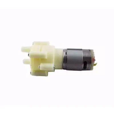 Picture of Compact Portable Silent Mini Air Pump Motor - White