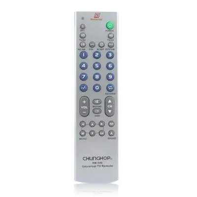 Picture of Universal LCD LED TV Remote Control RM-68E for Sony LG Samsung LED TV - Space Grey